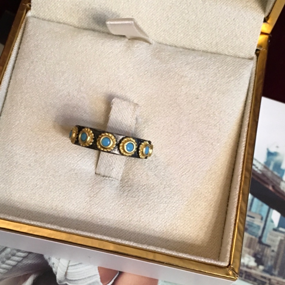 Freida Rothman Size 5 Stack Ring Sterling Silver … - image 1